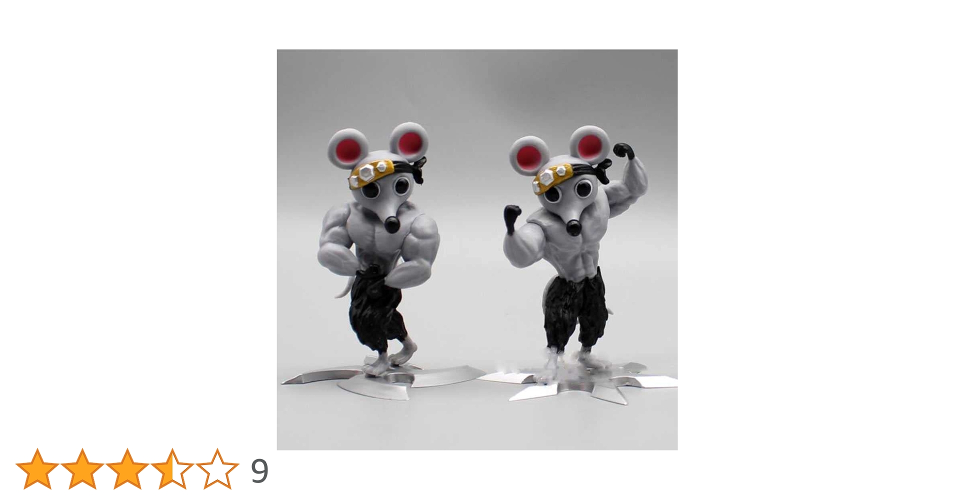 Amazon.co.jp: 鬼滅の刃：ムキムキねずみ2個/セット静的アクション